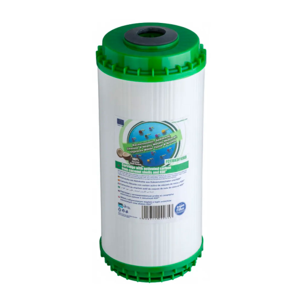 Aquafilter FCCBKDF10BB угольный картридж с KDF