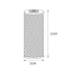 Aquafilter FCCBL10BB-P прессованный угольный картридж