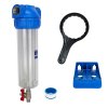 Магистральный фильтр Aquafilter FHPR1-3V_R с краном для промывки