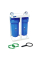 Aquafilter HHBB10A магистральный двойной фильтр Big Blue 10