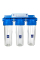 Aquafilter FHPRCL34-B-TRIPLE тройной магистральный фильтр
