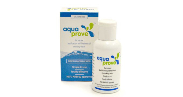 Aquaprove - индивидуальное средство обеззараживания воды