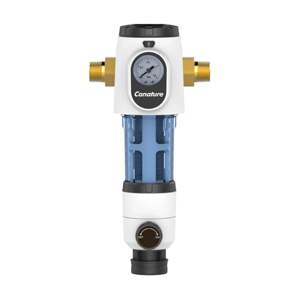 Фильтр сетчатый промывной Canature CPE-4-M Магистральные фильтры - Фильтр сетчатый промывной Canature CPE-4-M