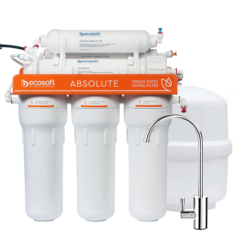 Фильтр обратного осмоса Ecosoft Absolute с минерализатором (MO675MECO)