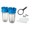Прозора фільтр-колба Atlas Filtri DP BIG 10 DUO 1" IN TS RA1702711