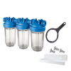 Прозора фільтр-колба Atlas Filtri DP BIG 10 TRIO 1" IN TS RA1703711