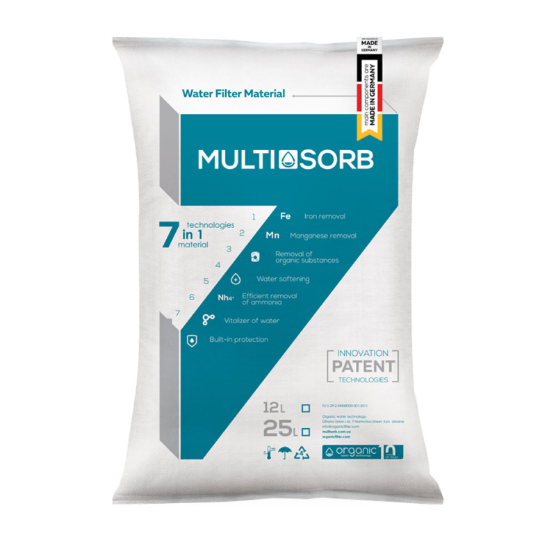Комплексная фильтрующая загрузка Organic Multisorb - 12л