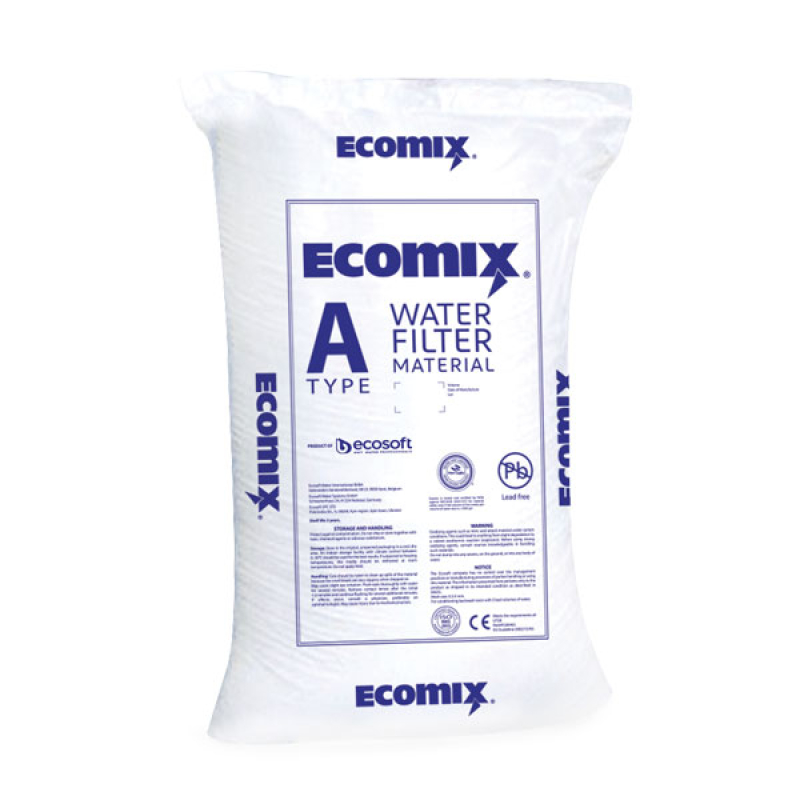 Фільтруючі матеріали - Ecomix-А - 12л засипка комплексного очищення води