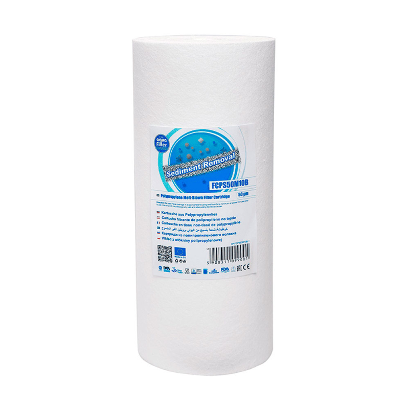 Картридж Aquafilter FCPS50M10B полипропиленовый Big Blue 10"