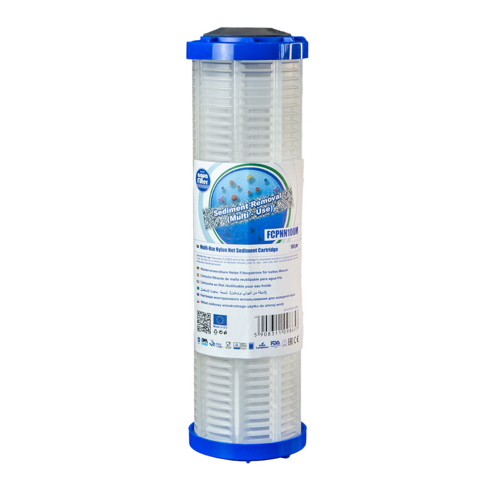 Картридж Aquafilter FCPNN100M сетчатый Механические картриджи - Картридж Aquafilter FCPNN100M сетчатый