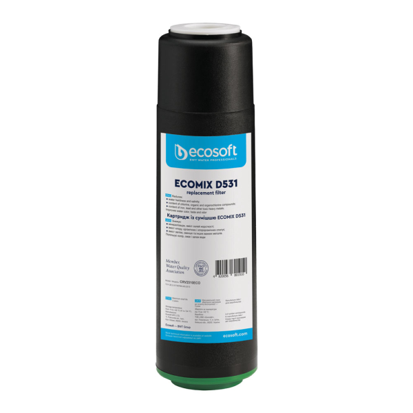 Картридж Ecosoft Ecomix D531 2.5"x10" для комплексной очистки воды (CRV2510ECO)