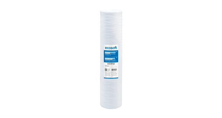 Ecosoft CPN452020ECO картридж из полипропиленовой нити 20 микрон (4,5"x20")