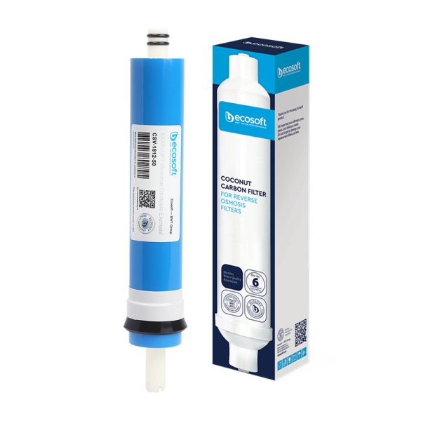 Комплект картриджей Ecosoft CSVRO50ECO 4–5 ступень для осмоса