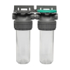 Магістральний фільтр Ecosoft 3/4" 3P DUPLEX РЕТ для холодної води (FDPP3P0130/G118)
