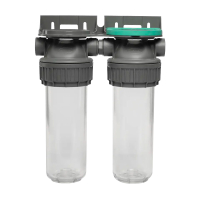 Магістральний фільтр Ecosoft 3/4" 3P DUPLEX РЕТ для холодної води (FDPP3P0130/G118)