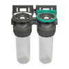 Магістральний фільтр Ecosoft 3/4" 3P DUPLEX РЕТ для холодної води (FDPP3P0130/G118)