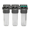 Магистральный фильтр Ecosoft 3/4" 3P TRIPLEX РЕТ для холодної води (FTPP3P0130/G118)