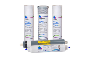 Комплект картриджей для Leader RO-5 + мембрана