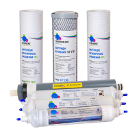 Комплект картриджей для Leader RO-7 + мембрана