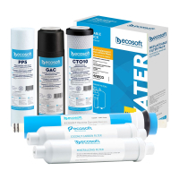Комплект Ecosoft Absolute из 6 картриджей для осмоса с мембраной и минерализатором