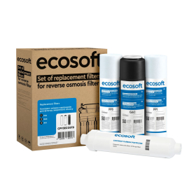 Комплект Ecosoft Standard из 4 картриджей для осмоса