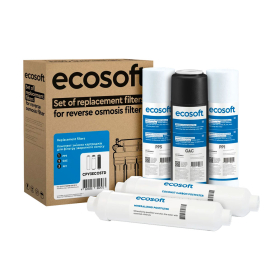 Комплект Ecosoft Standard из 5 картриджей для осмоса с минерализатором