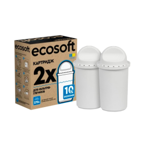 Комплект улучшенных картриджей ECOSOFT для фильтров-кувшинов 2 шт.