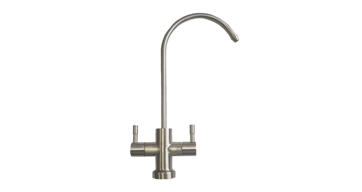 Кран двойной Leader Modern Satin mini 