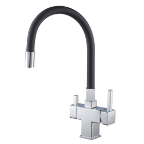 Кран-смеситель для кухни KOER KB-72023-01 "Хром" с выходом для питьевой воды