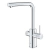 Кран-смеситель GROHE Blue Pure Minta "Хром" с выходом для питьевой воды