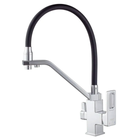 Кран-смеситель KOER KB-72009-01 "Хром" с отдельным питьевым краном