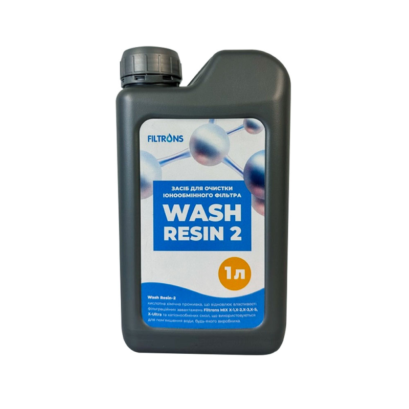 Кислотный очиститель загрузок Wash Resin – 2 (канистра 1 л)