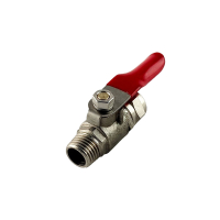 Латунный шаровый кран BV3814 / BV-3BC (3/8 - 1/4, трубка - наружная резьба)