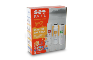 Комплект картриджей Raifil Resin Trio с умягчением