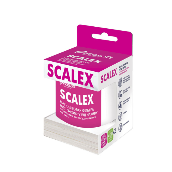 Наповнювач Ecosoft SCALEX 200 мл для фільтрів від накипу