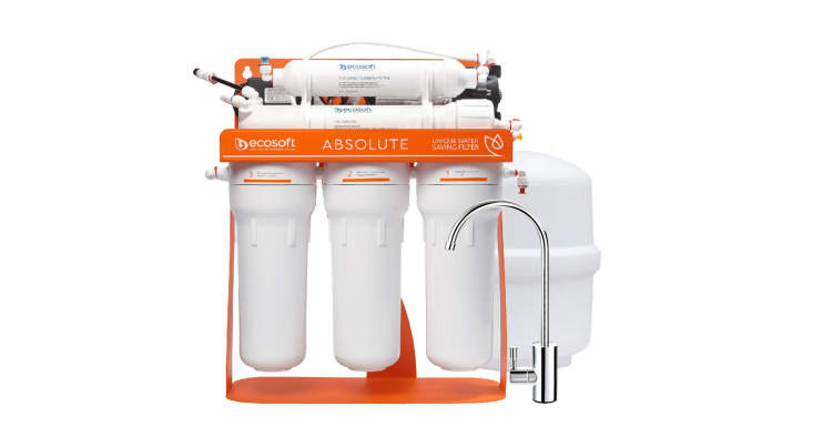 Фильтр обратного осмоса Ecosoft Absolute 5-75PS с помпой на станине (MO575PSECO)