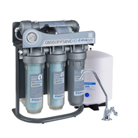Atlas Filtri OASIS DP-F SANIC PUMP система осмоса с помпой на станине