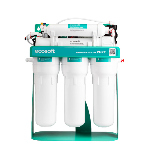 Фильтр обратного осмоса Ecosoft PURE AquaCalcium Mint с помпой на станине (MO675PSMACECO)
