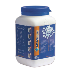Кристаллы полифосфата Atlas Filtri (большие) 10/20 упаковка 0,5кг RE8010005