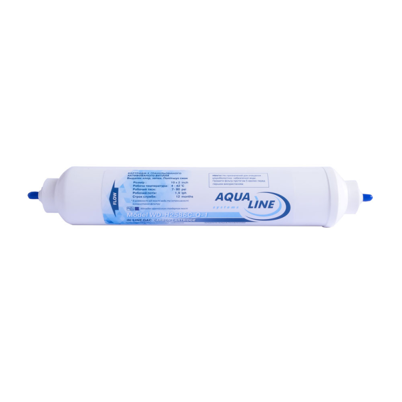 Угольный постфильтр Aqualine GAC-10L-QC