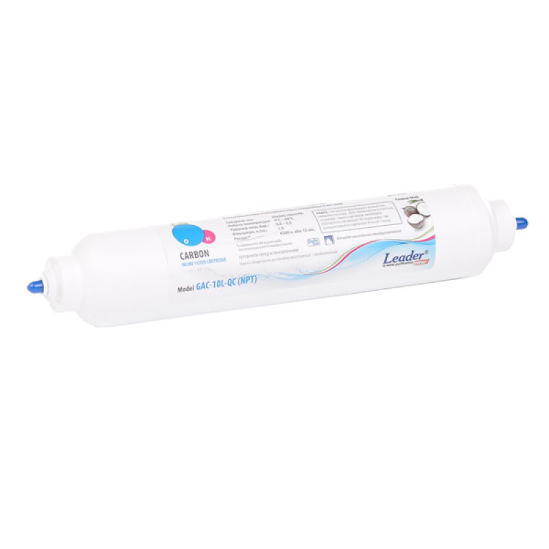 Угольный постфильтр Leader GAC-10L-QC(NPT)