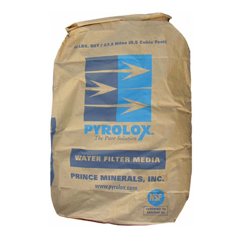 Фільтруючі матеріали - PYROLOX фільтруюча завантаження для видалення заліза