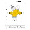 Редуктор давления CALEFFI 5351 3/4"