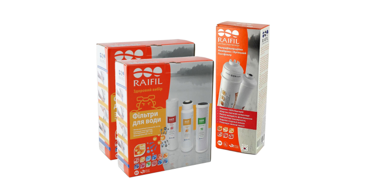 Годовой комплект картриджей для Raifil NOVO5 SOFT