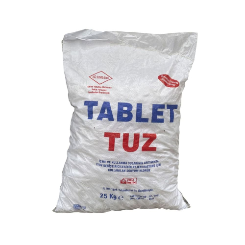 Соль таблетированная 25кг Tablet Tuz (Турция)