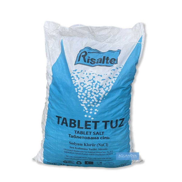 Сіль таблетована Risalte salt 25кг (Туреччина)