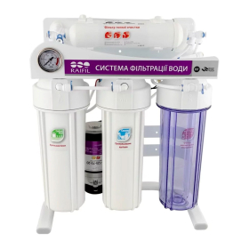 Система зворотного осмосу Raifil GRANDO 5+ з насосом на станині (RO905- 550BP-EZ-S)