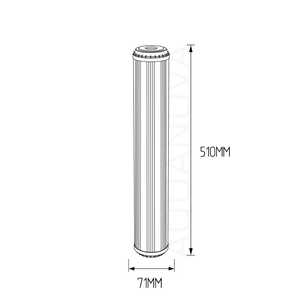 Aquafilter FCCA-L картридж угольный гранулированный