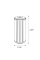 Картридж угольный Aquafilter FCCBHD10BB из кокосового ореха Big Blue 10