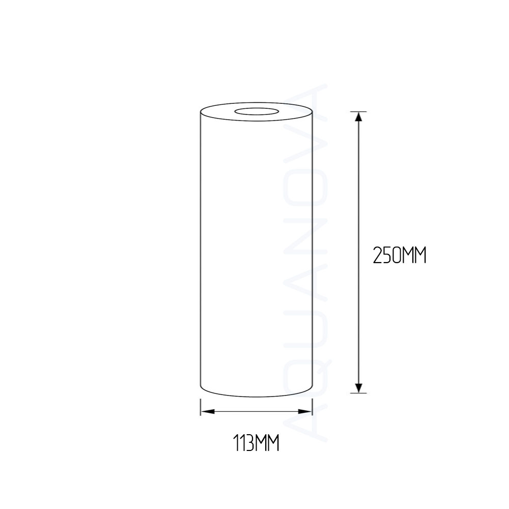 Aquafilter FCCEL20M10B картридж из гофрированного полиэстера